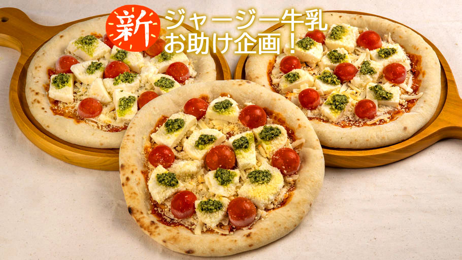 ジャージーミルクモッツァレラピッツァ