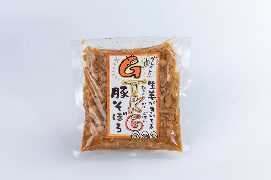 Ｇ・ＴＫＧ生姜がきいてる豚そぼろ
