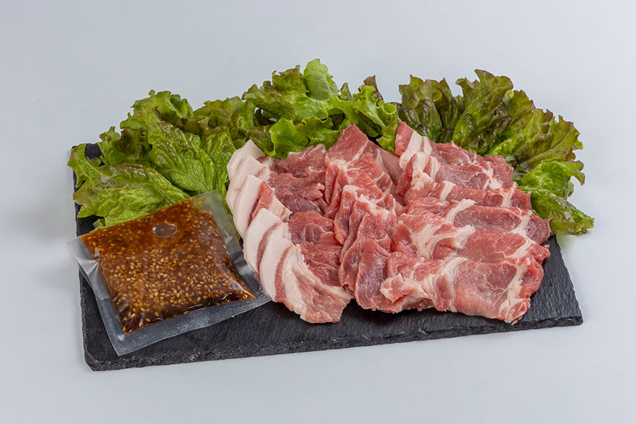 豚カタロース 鉄板韓国スタミナ焼肉風