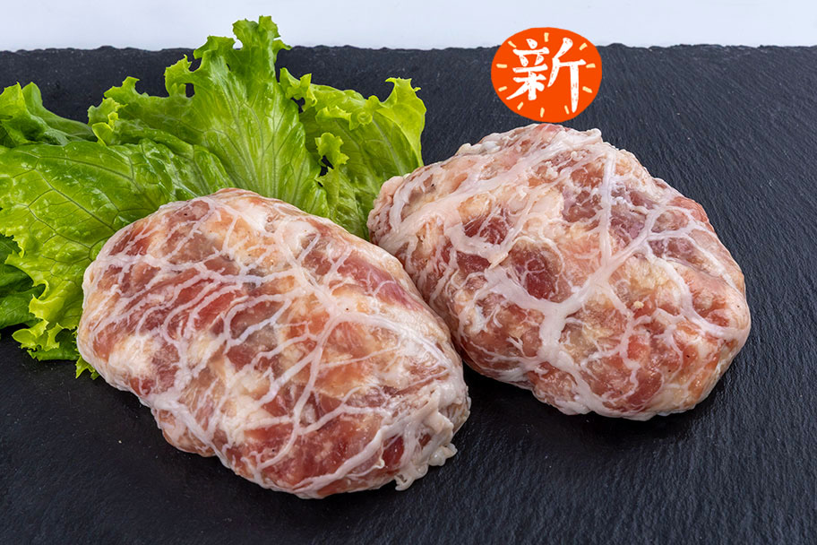 肉肉しい超あらびき網脂生ﾊﾝﾊﾞｰｸﾞ