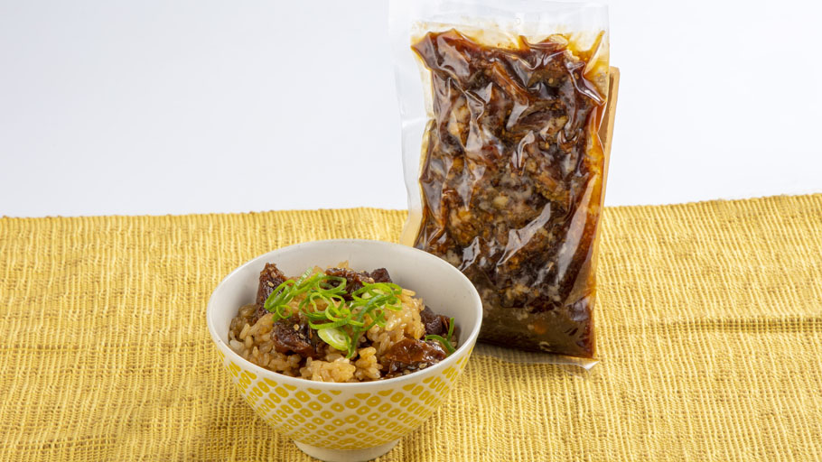 6月:豚ハラミ焼肉のアッサリスタミナまぜごはんの素