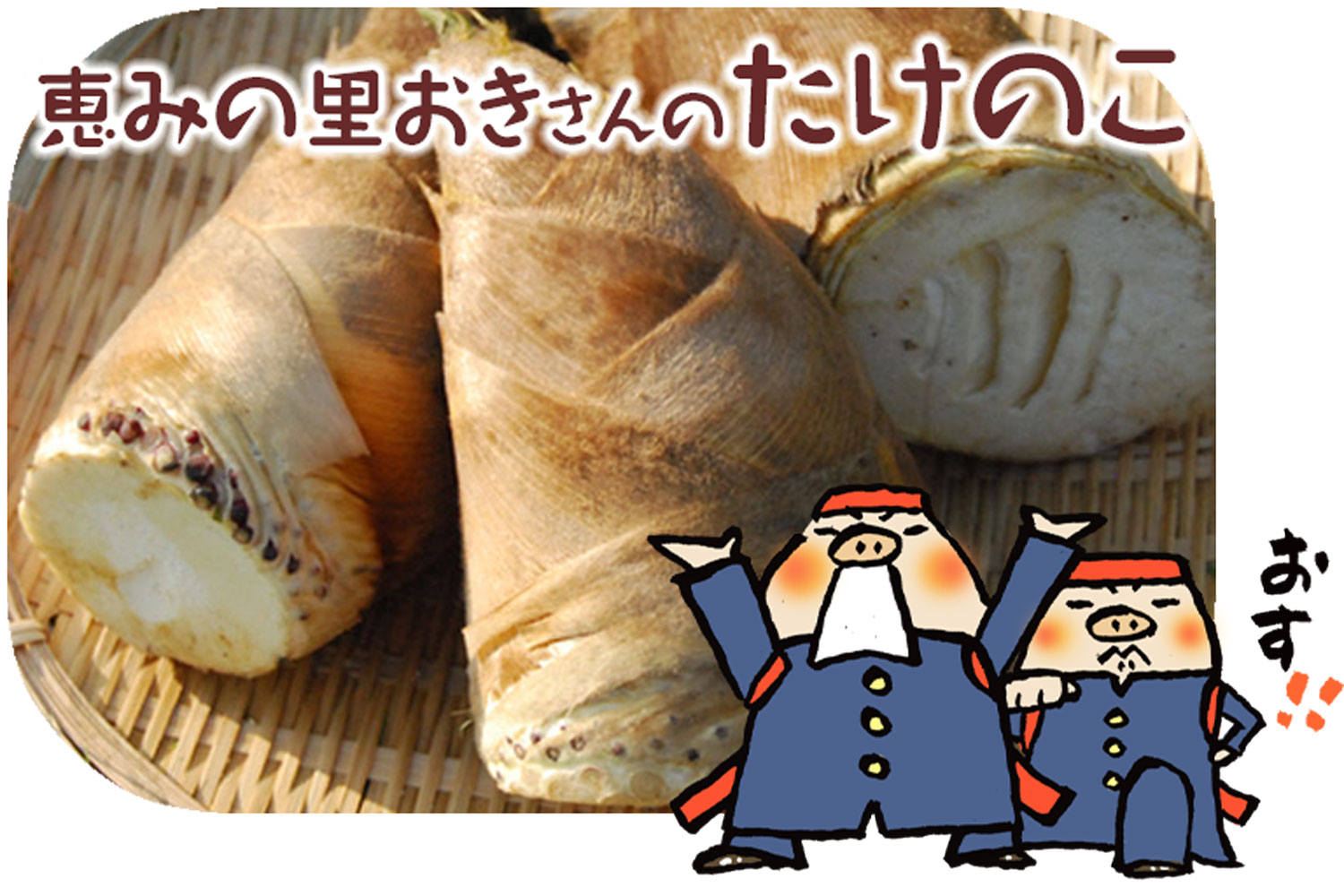 たけのこ　1.5kg　【4/13～4/15お届け分】