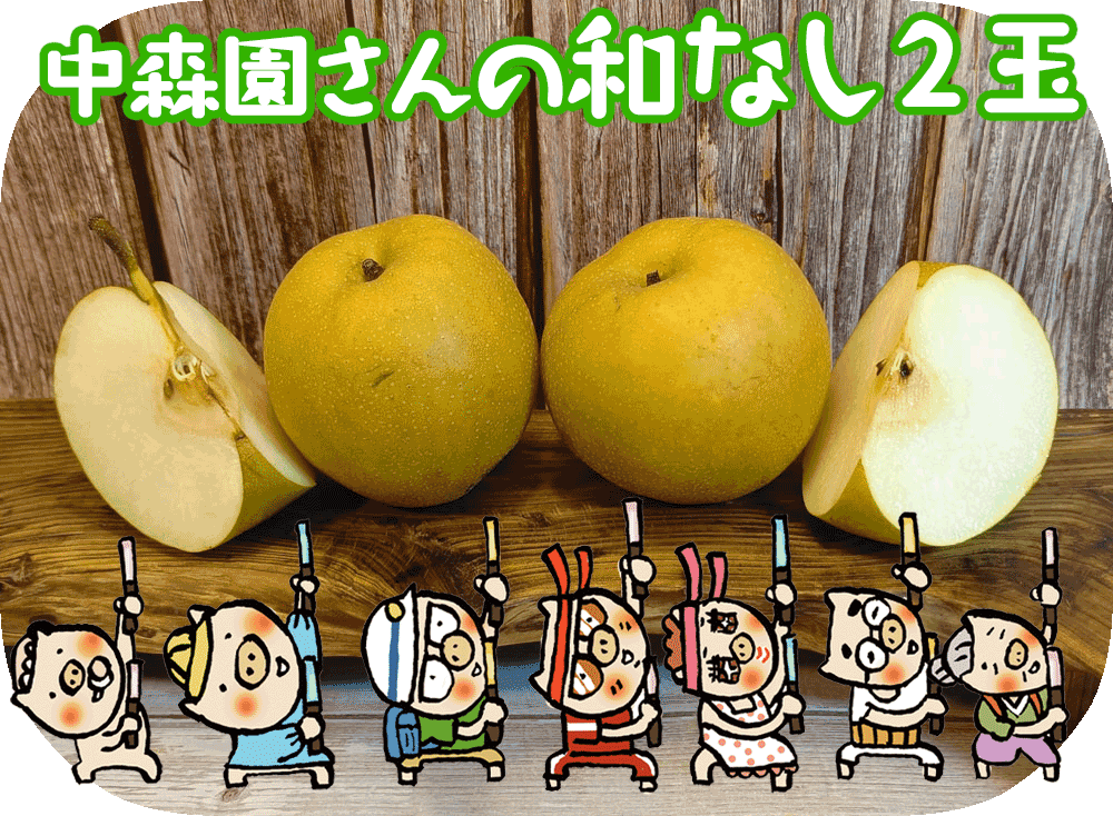 中森園の和なし2玉