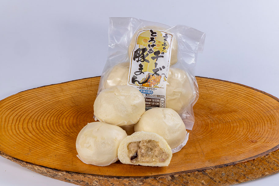 12月～　とろけるチーズ豚まん