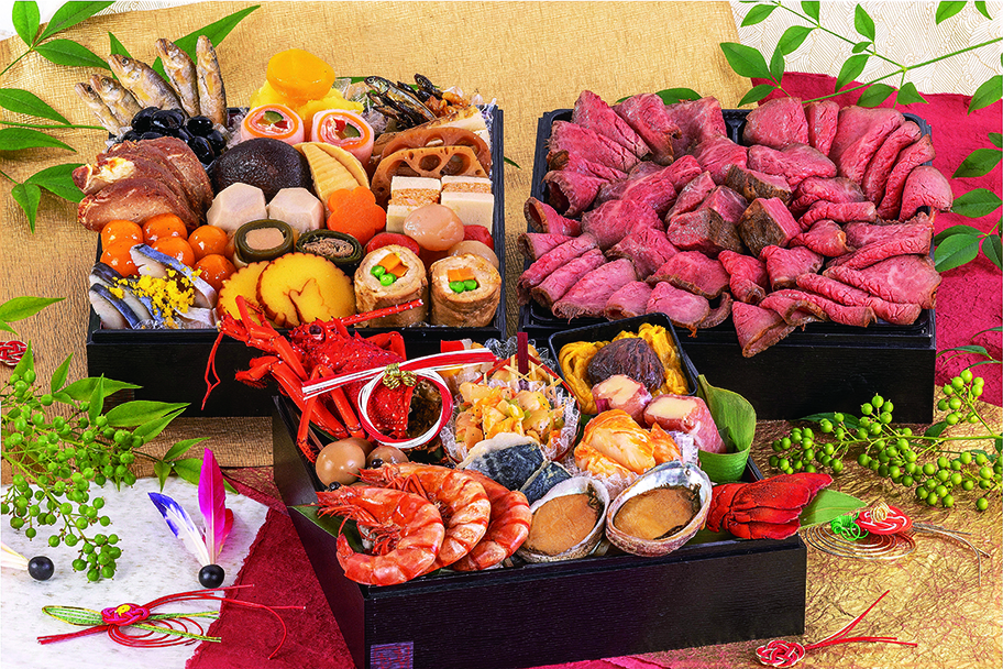 新春豪華プレミアム三段重