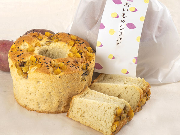 秋の安納芋シフォン 直販 モクモクショップ