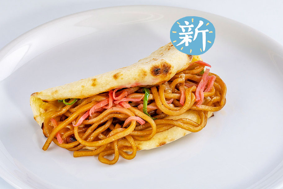 窯焼ピッツァlight! 大盛りソース焼きそば