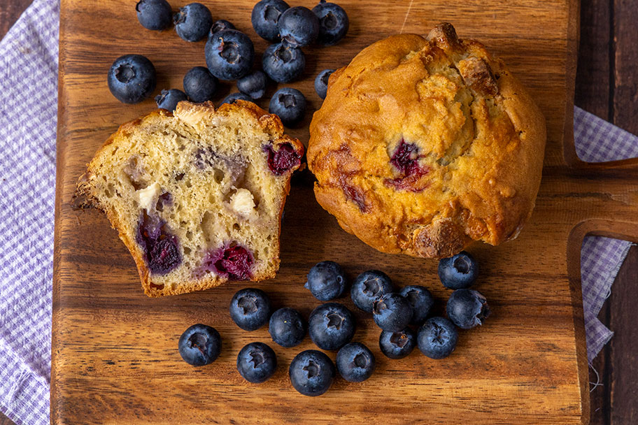 【ﾆｺｲﾁ】国産ブルーベリーマフィン