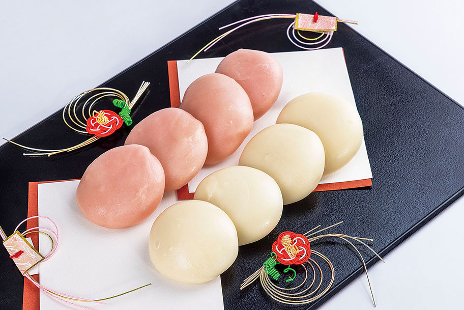モクモクの紅白もち