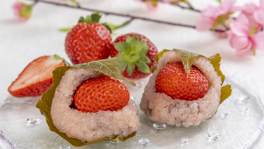 いちごさくらもち(3/21以降お届け分)