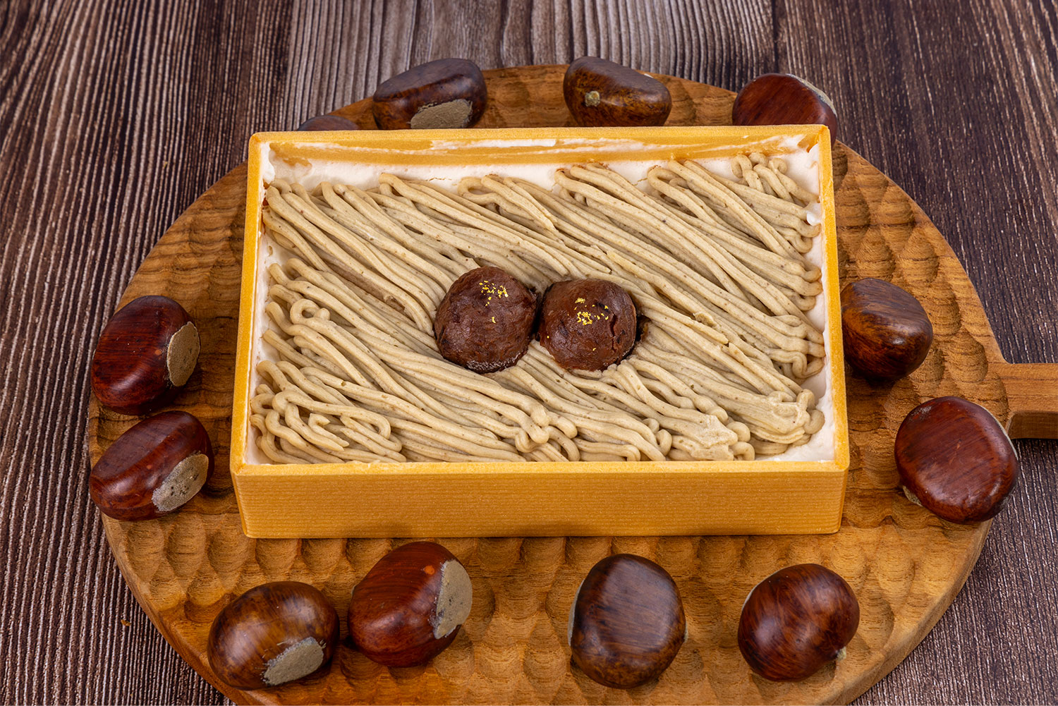 スプーンで食べるモンブランケーキ【特別価格】